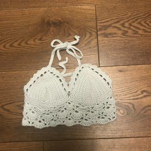 Crocheted bralette- S/M